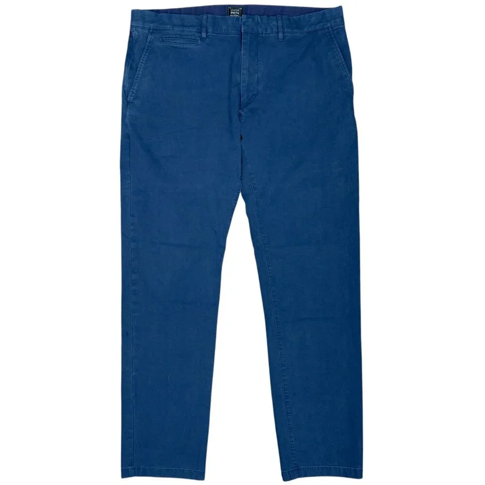 EUC Men's J. CREW 484 Slim-Fit Tech Pant Stretch Navy |‎ Size W36 X L32